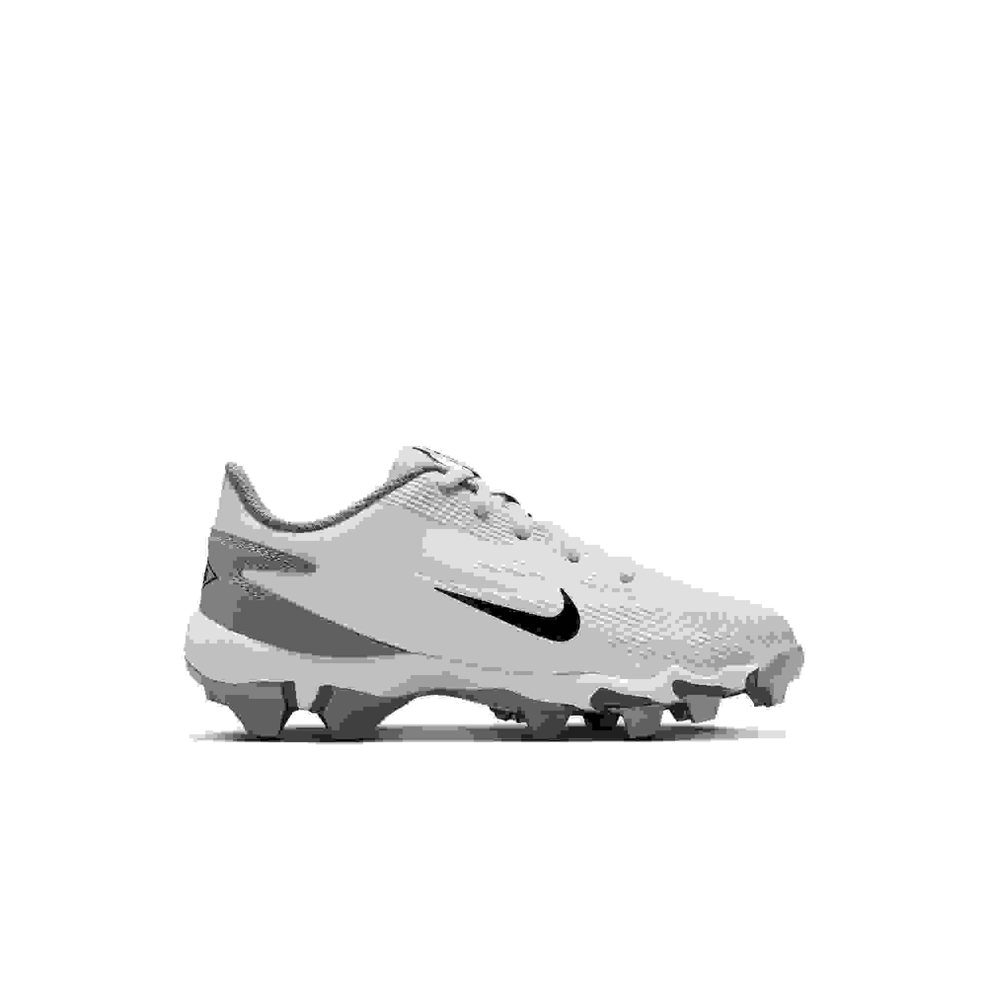 Nike Diamond Clutch Preschool Boys' "White/Black/Wolf Grey/Smoke Grey" Baseball Cleat